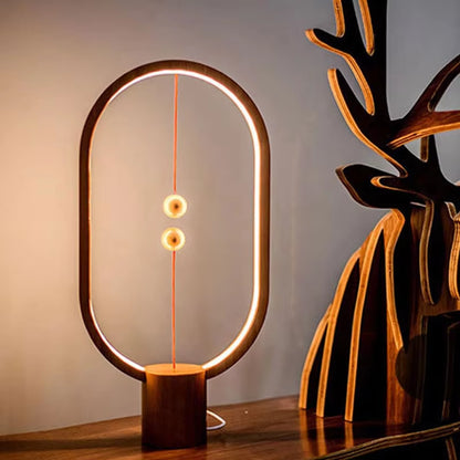 LED Mini Balance Table Lamp - USB Night Light for Bedroom Decor