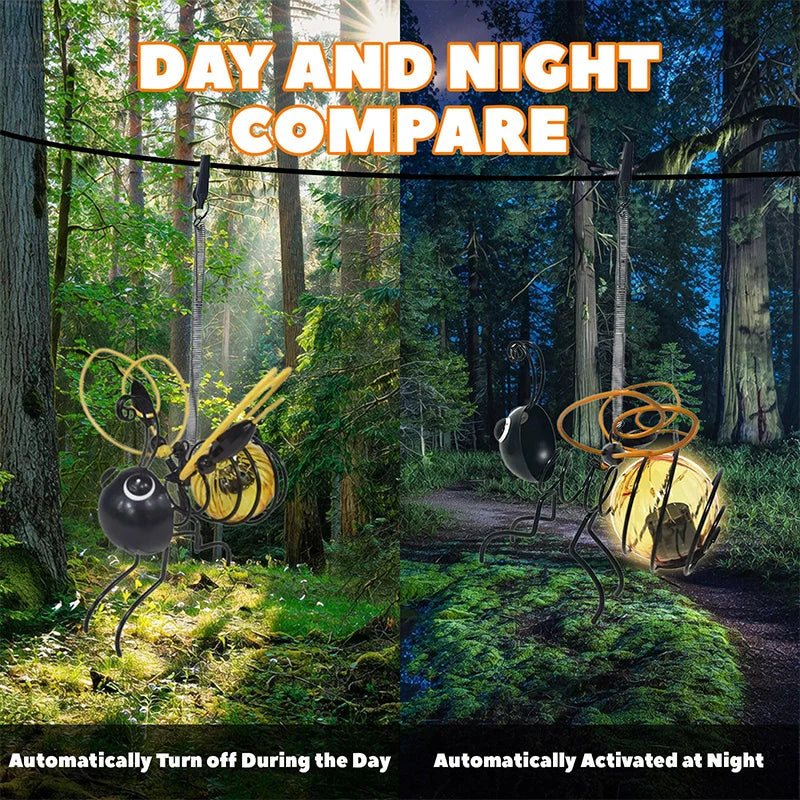 Solar Bee Garden Lights