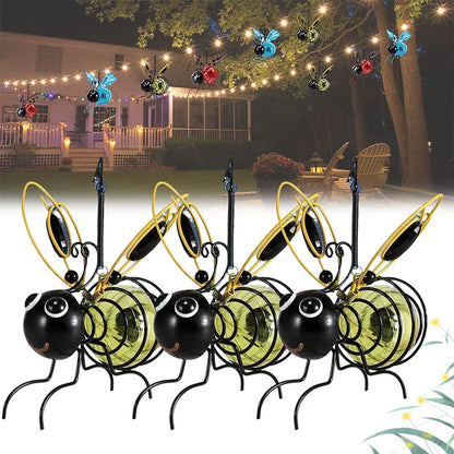 Solar Bee Garden Lights